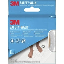 3M Safety-Walk Slip Resistant Tape, White Tread Tape for Bath and Shower, 1 in x 15 ft, 1 Roll