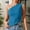 62#Blue, variant on Womens One Shoulder Tank Tops Summer Going Out Tops Ruched Asymmetrical Sleeveless Solid Shirts Basic Tees Green,Size 2XL