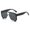 Black Frame Full Gray Piece, variant on Hip Hop Large Rim Sunglasses Unisex UV Protection With Multiple Frame Colors And Styles