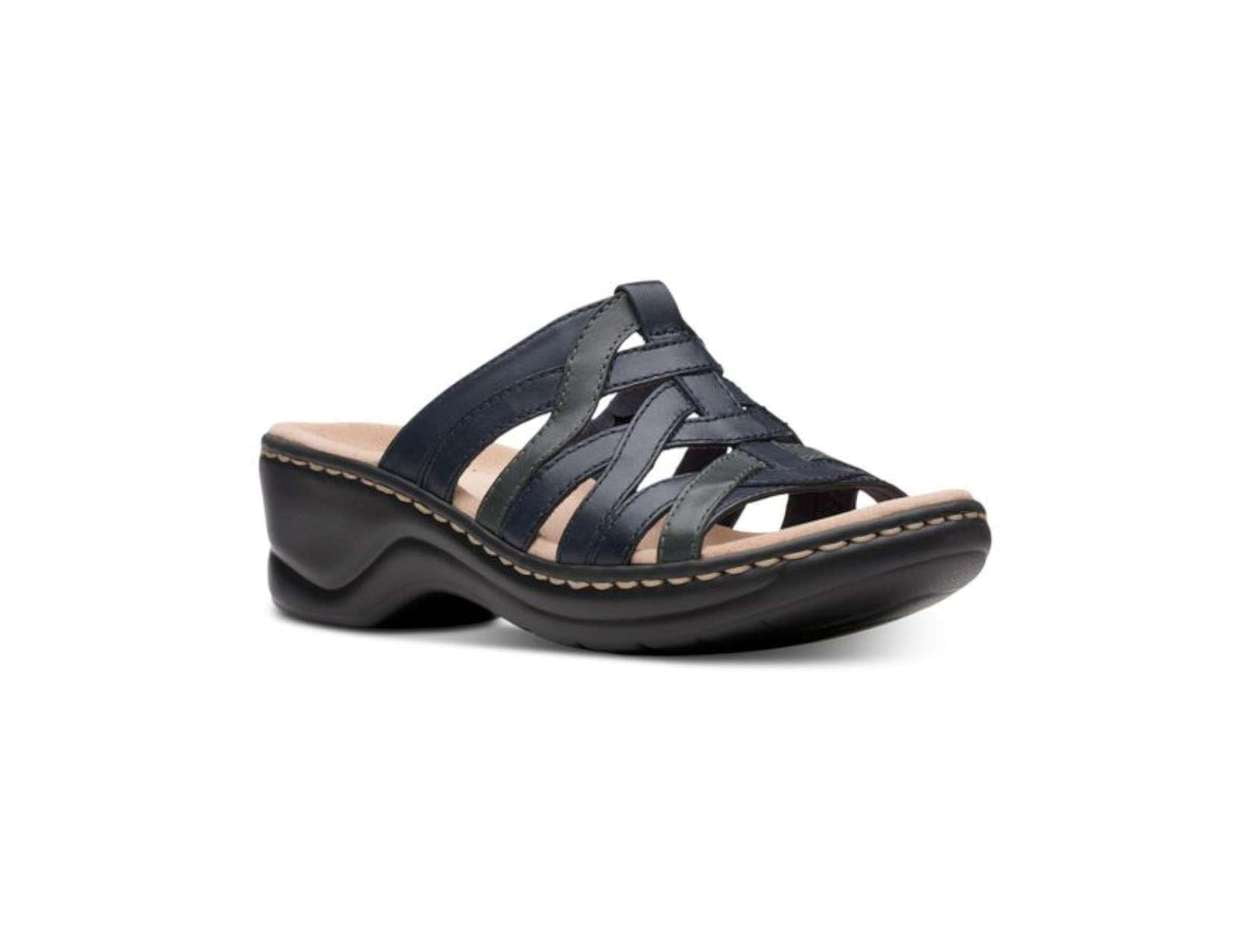 clarks slide sandals womens