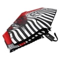 thumbnail image 6 of FORMRS Travel Umbrella Folding Auto Open Close Windproof Rain UV Protection, Red Boat, 6 of 8