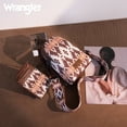 thumbnail image 7 of Wrangler Aztec Crossbody Sling Bags for Women Wallet Set,Light Coffee, 7 of 7