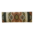thumbnail image 5 of LR Home Rustic Kilim Upholstered Indoor Accent Bench, Black/Beige, 5 of 8