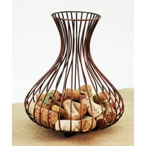 Decanter Wine Cork Holder Wine Decor Holds Tons of Wine Corks. Our Wine Cork Holder Decor or Wine Holder Looks Great!