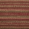 thumbnail image 6 of VHC Brands Cider Mill Primitive Jute Red Textured Striped Oval Kitchen Table Runner 13"x36", 6 of 6