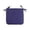 Dark Purple, variant on Solid Color Square Tie On Dining Chair Seat Cushion, Washable Polyester Soft Foam Seat Pad, For Indoor Patio Bar Restaurant Home Office,15.7"X15.7"(Orange)