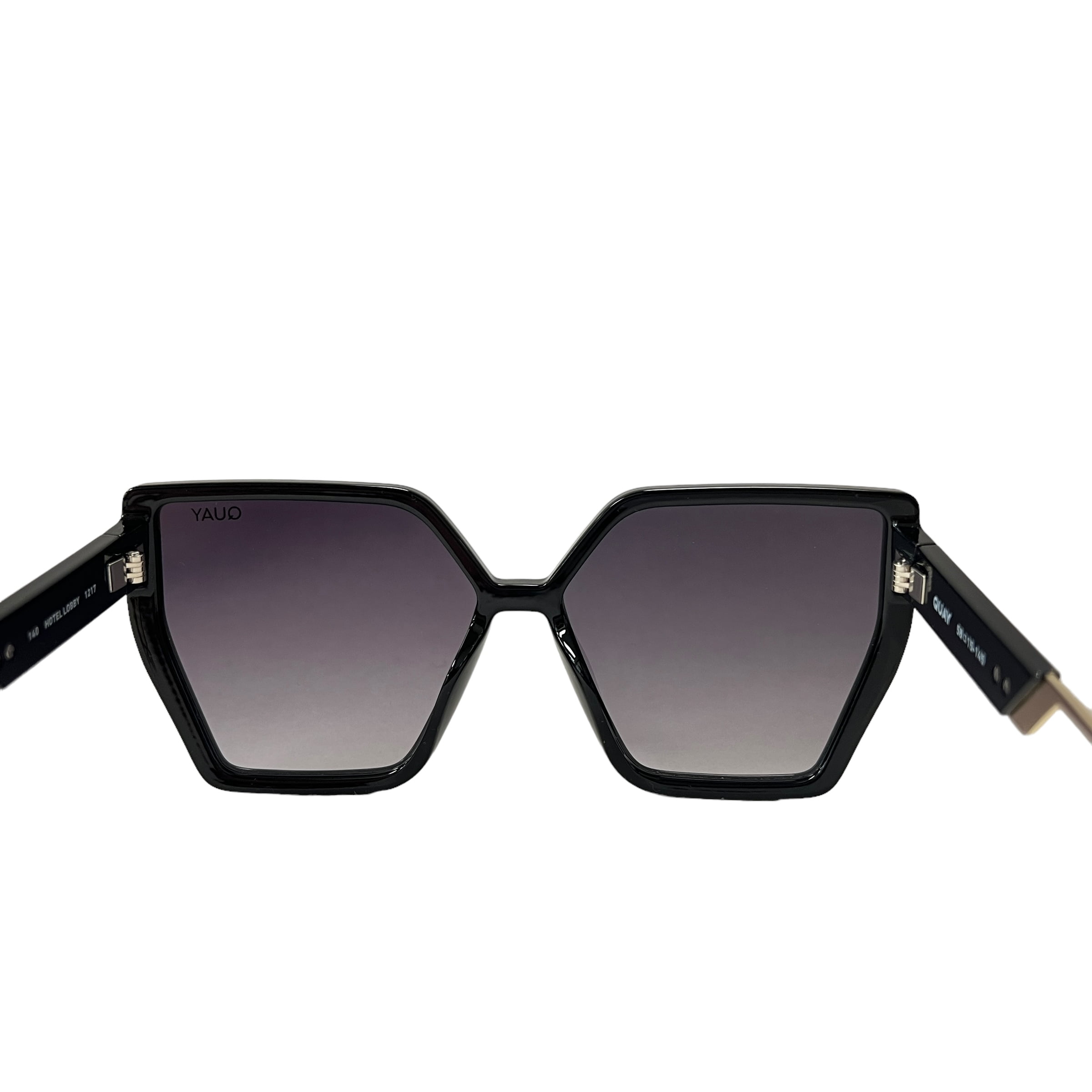 Quay Australia Hotel Lobby Sunglasses Oversized Cat Eye  display picture 1
