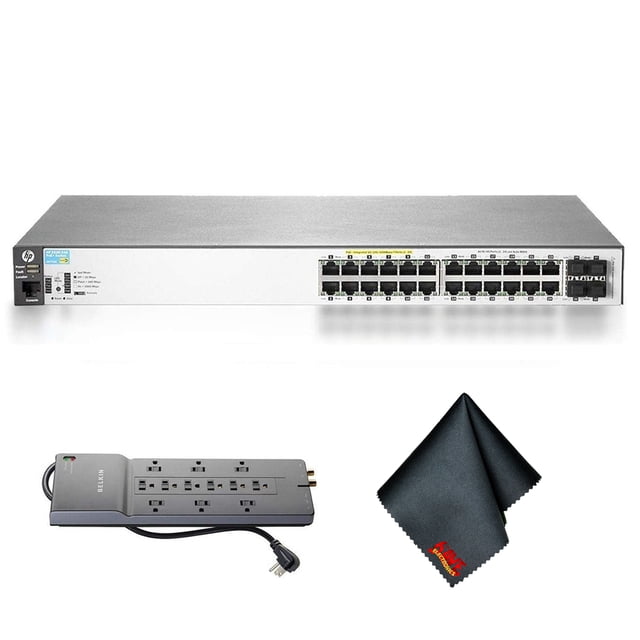 HP 2530 24G PoE+ Switch HP J9773A W/PowerStrip Bundle
