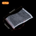 thumbnail image 2 of Uxcell Aquarium Filter Media Bags 15x10cm 8 Pack  Fish Tank Mesh Bags with Drawstrings White, 2 of 6