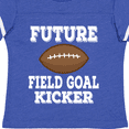 thumbnail image 4 of Inktastic Football Future Field Goal Kicker Boys Toddler T-Shirt, 4 of 5