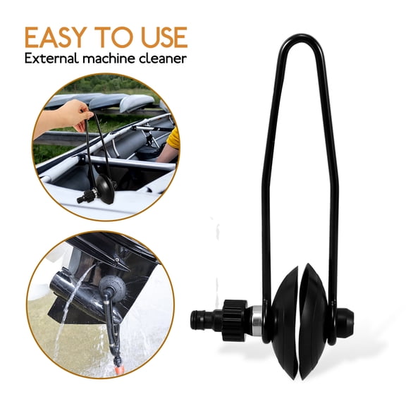 OATIPHO Boat Engine Flusher Black Heavy Duty Yacht Maintenance Supply