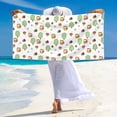 thumbnail image 5 of Picia Tree Squirrel Print Silver Fox Velvet Beach Towel,Quick-Dry Beach Towel,Lightweight Travel Towel,Portable Beach Towels, 5 of 6