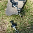 thumbnail image 4 of 4pcs Heavy Type Magnetic Hook with Carabiner Clip Strong Magnetic Tent Hook for Camping Lights Tent Accessories, 4 of 15