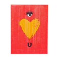 thumbnail image 1 of Houx & Panneau mural Martin Swoon - Eye Heart U, 1 of 2