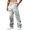 Gray02, variant on Hsovts Men's Athletic Open Bottom Relaxed Fit Camo Sweatpants Casual Fashion Straight Leg Drawstring Running Relaxed Fit Trousers Athletic Pant with Pockets Blue 3XL