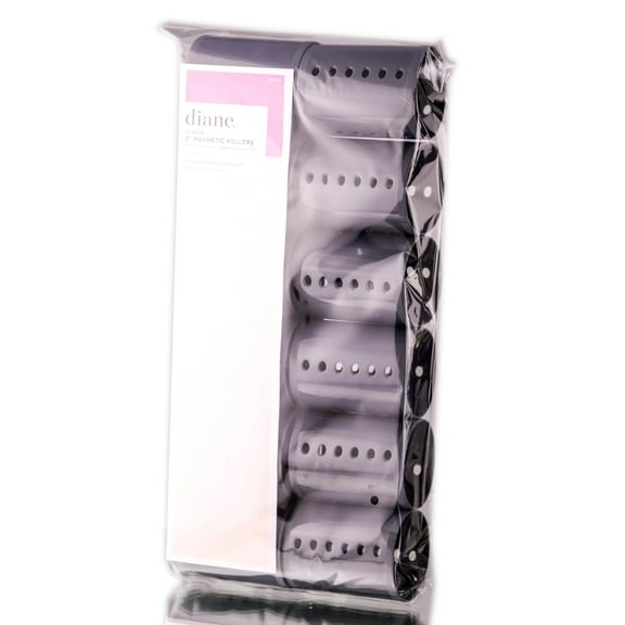 Diane Grey 12pc Magnetic Rollers - 2"