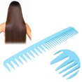 thumbnail image 4 of Peine De Peluquería, Peine De Peluquero De Doble Diente Dientes De Peine Redondo Duradero Fácil De Limpiar Masaje Del Cuero Cabelludo Para Salón Para El Hogar ANGGREK FD1413, 4 of 8