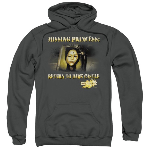 Mirrormask Missing Princess Adult Pullover Hoodie Sweatshirt Charcoal
