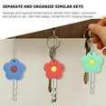 thumbnail image 3 of AURARMLET Silicone Flower Key Caps with Hole for Easy Identification, Convenient Hanging, and Key Cover, 3 of 6