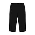 thumbnail image 6 of Golf Athletic Women High Waist Lightweight Stretch Capri Pants, Breathable Cropped Yoga Work Trousers with Storage Pockets Training Outdoor Travel Bottoms Black M(M), 6 of 6