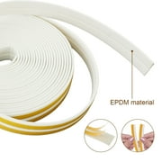 Eummy Foam Seal Tape Self Adhesive Indoor Weather Stripping Collision Avoidance Foam Strip Door Weather Stripping Insulation Foam Window Seal Strip High Density Gap Blocker Total 12m Long