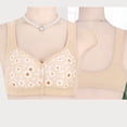 thumbnail image 4 of Supportive Front Closure Full Figure Bra for Lift and Shape in Large Cup Sizes with Comfort Fit and Full Coverage, 4 of 4