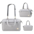 thumbnail image 2 of Sunyuer Diaper Bag Tote, Quilted Mommy Bag Function Large Capacity Maternity Bag with Shoulder Strap Wet Pocket, 2 of 7