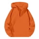 thumbnail image 1 of MHFRRA Sudadera con Capucha y Cremallera de Un Cuarto para Un Jersey Suave con Cordón Ajustable, Ajuste Cómodo, Estilo Deportivo Informal Naranja, 1 of 3