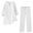 C-White21, variant on DHFJKG Womens 2 Piece Set Spring Summer Outfits Long Sleeve Notch V Neck Button Up Shirts Loose Fit Pants With Pockets Casual Streetwear Vacation Clothes Stylish Outfit