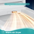 thumbnail image 4 of HOROW T38 Bidet SmartToilet with Built-in Water Tank,adjustable heated seat Mood Light 12'' Rough In, 4 of 19