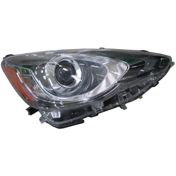 Right Headlight Assembly - Compatible with 2015 - 2017 Toyota Prius C 2016