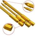 thumbnail image 2 of 9 pcs. Tile Drill Ceramic Drill Glass Drill Bits Set Hexagon Tile Drill Set Glass Tile Drilling Tool for Mirrors / Glass / Tiles - 3/4/5/6/8/10 / 12mm, 2 of 8