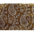 thumbnail image 5 of oneOone Georgette Viscose Dark Mustard Fabric Block Craft Projects Decor Fabric Printed By The Yard 42 Inch Wide, 5 of 5