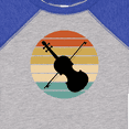 thumbnail image 4 of Inktastic Violin Music Retro Sunset Boys or Girls Baby Bodysuit, 4 of 5