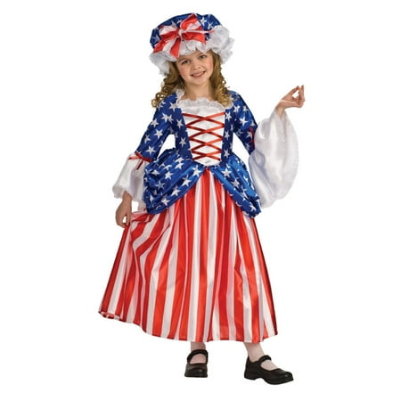 Betsy Ross Girls Child Halloween Costume