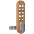 thumbnail image 1 of Salsbury Industries 33390GLD Electronic Lock Factory Installed on Designer Wood Locker Door Gold, 1 of 1