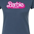 thumbnail image 3 of Barbie The Movie - Movie Logo  - Juniors Fitted Graphic T-Shirt, 3 of 5