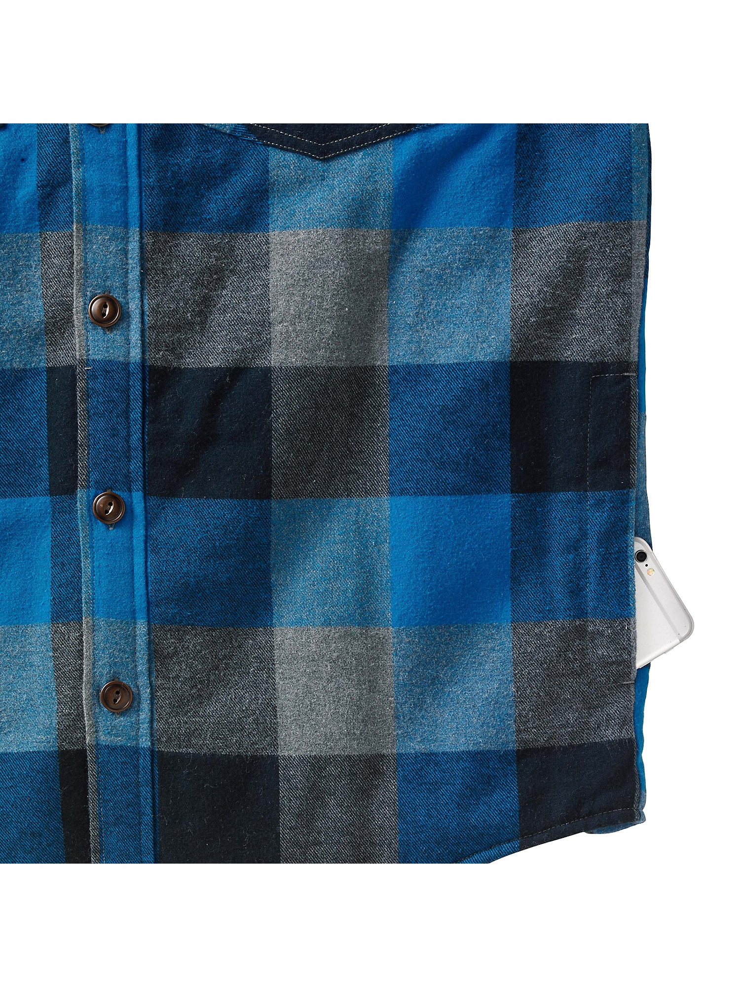 Woodsman Quilted Shirt Jacket - Walmart 
