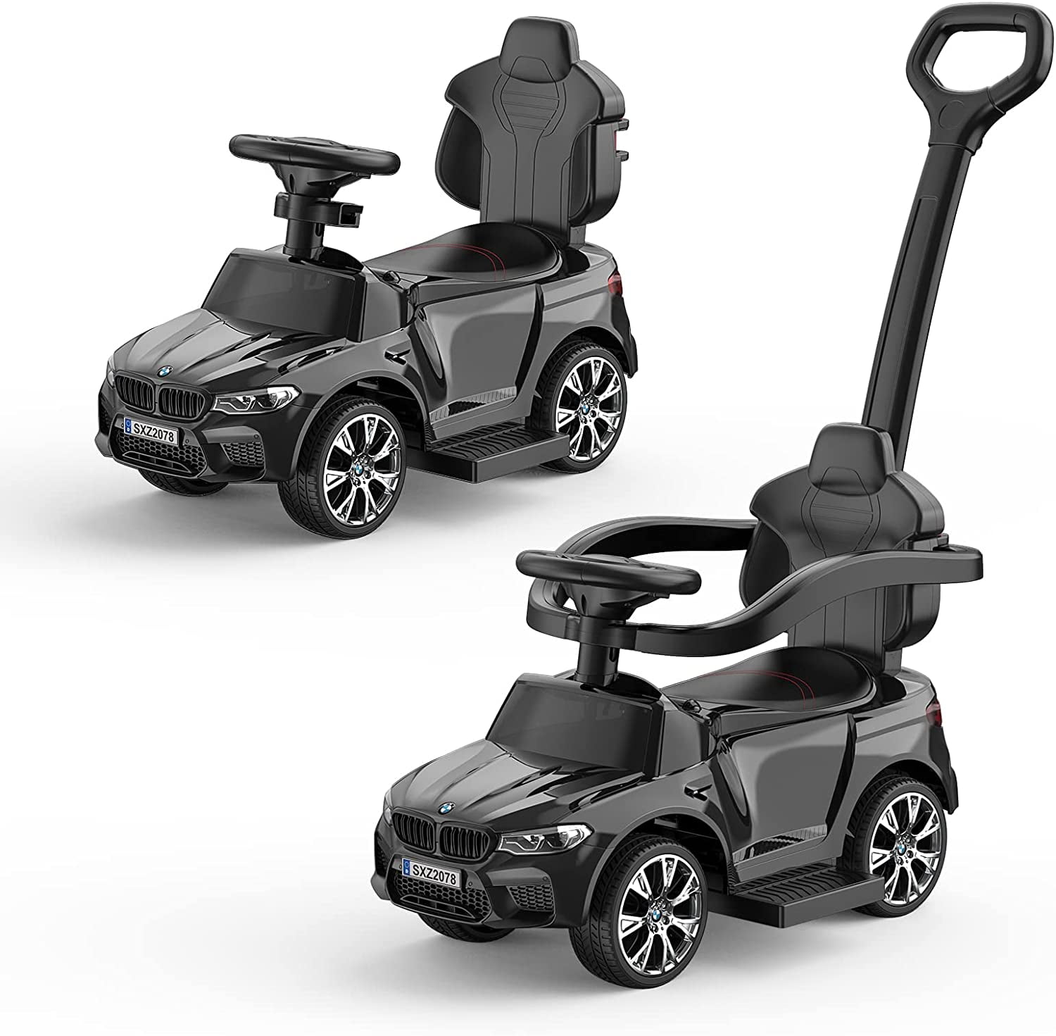 Push Car for Toddlers, Ride On Cars 4in1 Push Cars for Toddlers 13