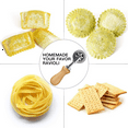 thumbnail image 4 of 3X Pastry Wheel Cutter - Pasta Cutter Wheel - Ravioli Crimper Cutter Wheel Dough Cutter for Kitchen Pasta Accessories, 4 of 7