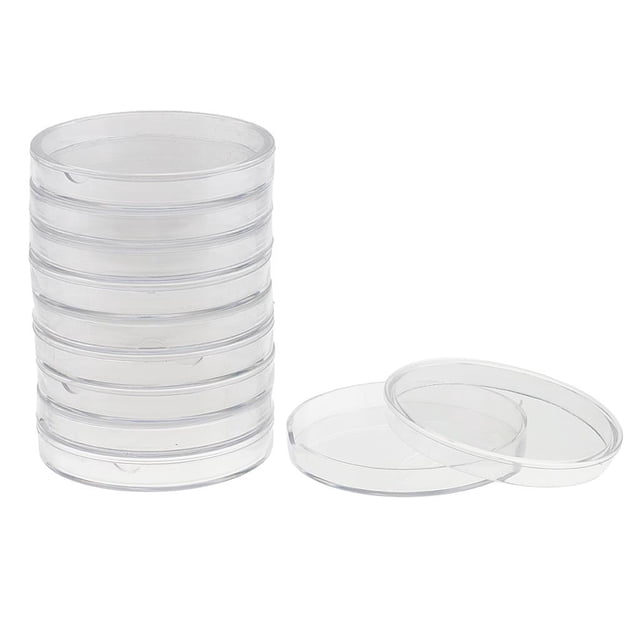 10 Piezas Cápsulas Transparentes para Monedas Soportes para Coleccionistas , 54mm Hugo Cápsulas de monedas