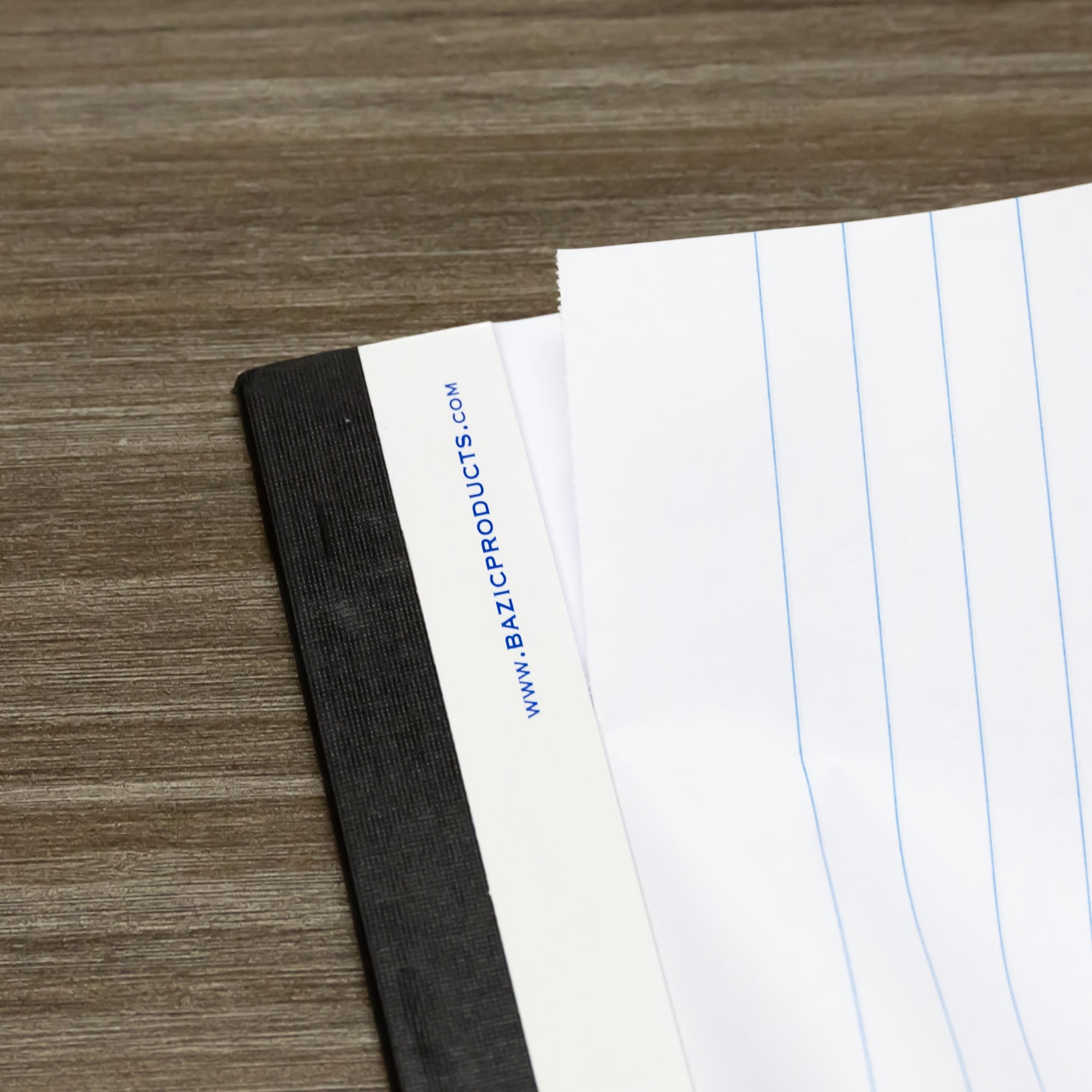 BAZIC Perforated Writing Pad, 50 Sheets 5x8 Inch, White Jr., Total 2 Count