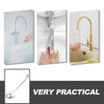 thumbnail image 4 of Phenofice Simple Design Faucet Handle Replacement Silver 1Pack, 4 of 8