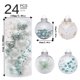 thumbnail image 3 of Fiudx Adornos Navideños, Juego de Bolas de Pet Verde Menta, Elegante Diseño Pintado a Mano, Material Ps Duradero, Decoración Navideña Versátil, Ideal para Coronas de Árbol, Ideal para Oficina En Casa, 3 of 7