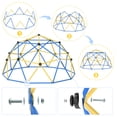 thumbnail image 6 of WOSTOO 10FT Climbing Dome,Kids Dome Climber Jungle Gym Outdoor Toddler Play Set for Kids 3-10 Year Outdoor Play , Supports up to 880lbs,Yellow, 6 of 7