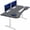 Black Carbon Fiber, variant on VIVO Electric 63” x 32” Stand Up Desk, Black 3 Part Table Top, Black Frame