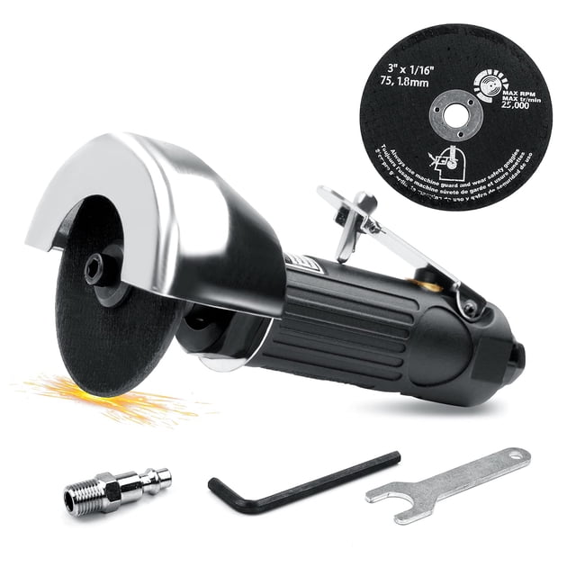 Herramienta Air Cut Off YON.SOU. con 2 ruedas rectificadoras de 3 pulgadas
