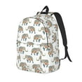 thumbnail image 1 of Fotbe Indian Elephant Mochila de Lona con Estampado, Mochila Duradera, Mochila Versátil de Alta Calidad, Mochila Compacta Vintage-Medium, 1 of 5