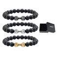 thumbnail image 1 of 3pzs Pulseras  Lab.G Gym Mancuerna Pesa Fitness Para Hombre Y Mujer, 1 of 4