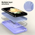 thumbnail image 2 of Designed for Samsung Galaxy S23 5G Case,Slim Liquid Silicone Rubber Shockproof Phone Cover Soft Anti-Scratch Microfiber Lining Protection Case for Samsung Galaxy S23 5G 2023 (Purple), 2 of 14